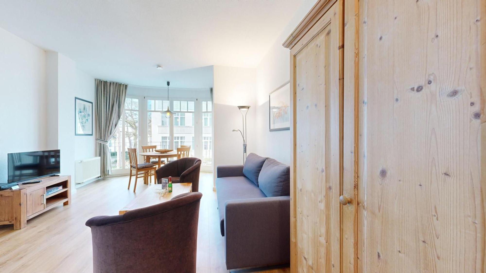 Strandnahe Und Zentral Gelegene Fewo, Hund Willkommen, Haus Saxonia, Binz Exterior foto