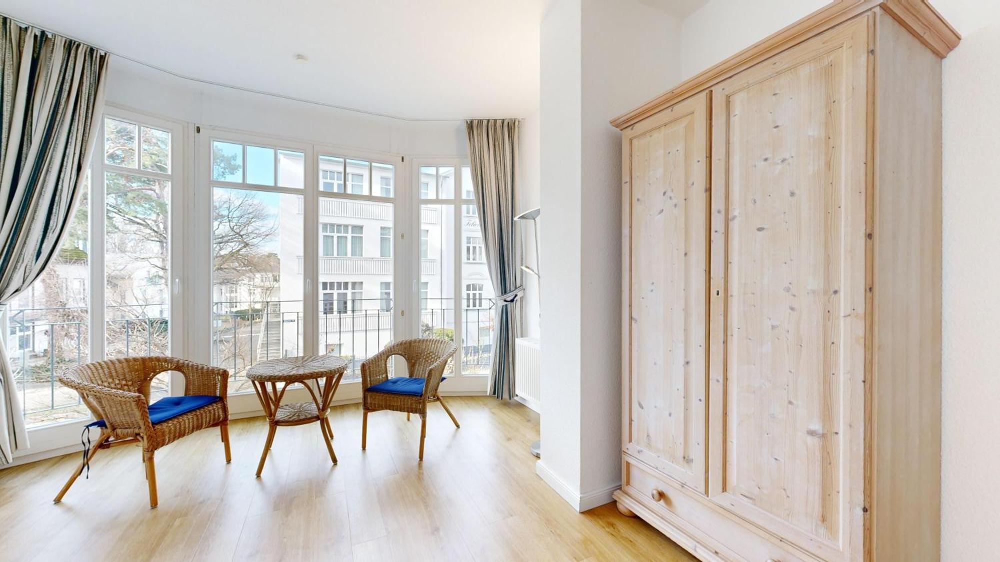 Strandnahe Und Zentral Gelegene Fewo, Hund Willkommen, Haus Saxonia, Binz Exterior foto